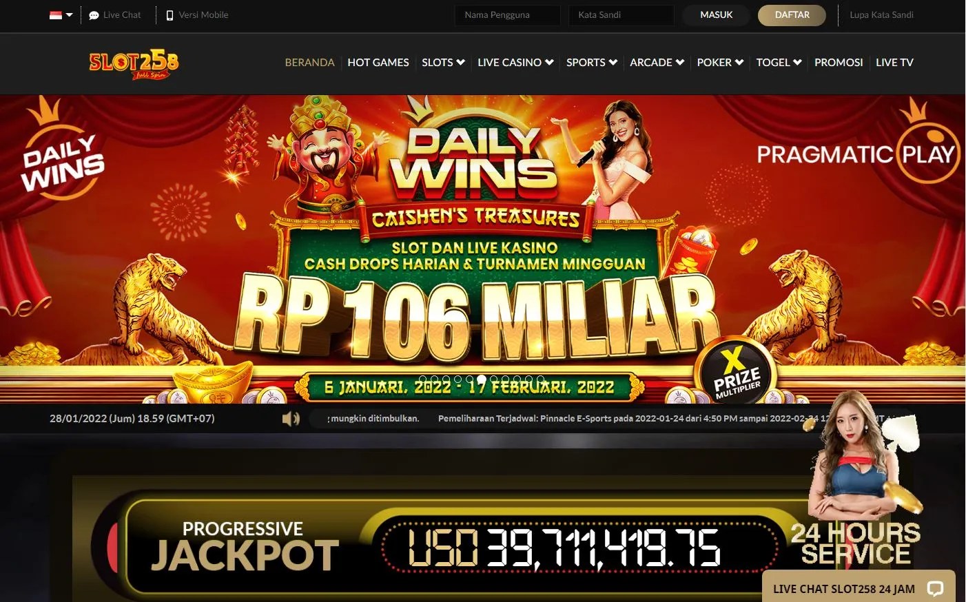 Slot Resmi Deposit Pulsa Tanpa Potongan